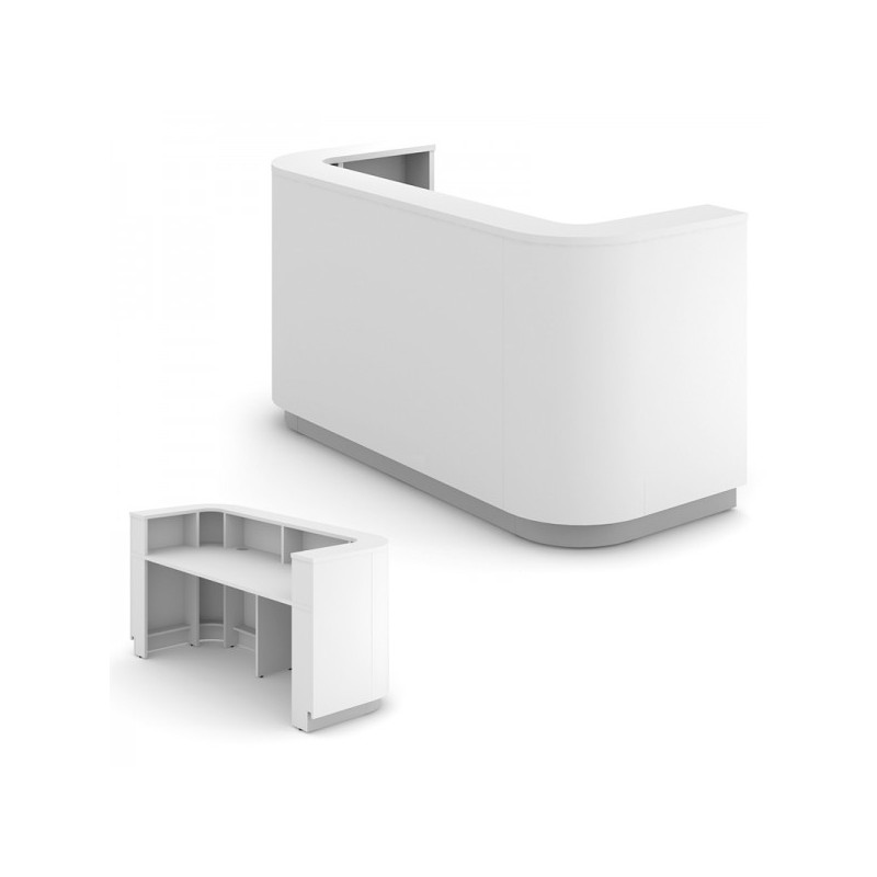 Banque d'accueil compact pour une personne 1025x2000x800mm