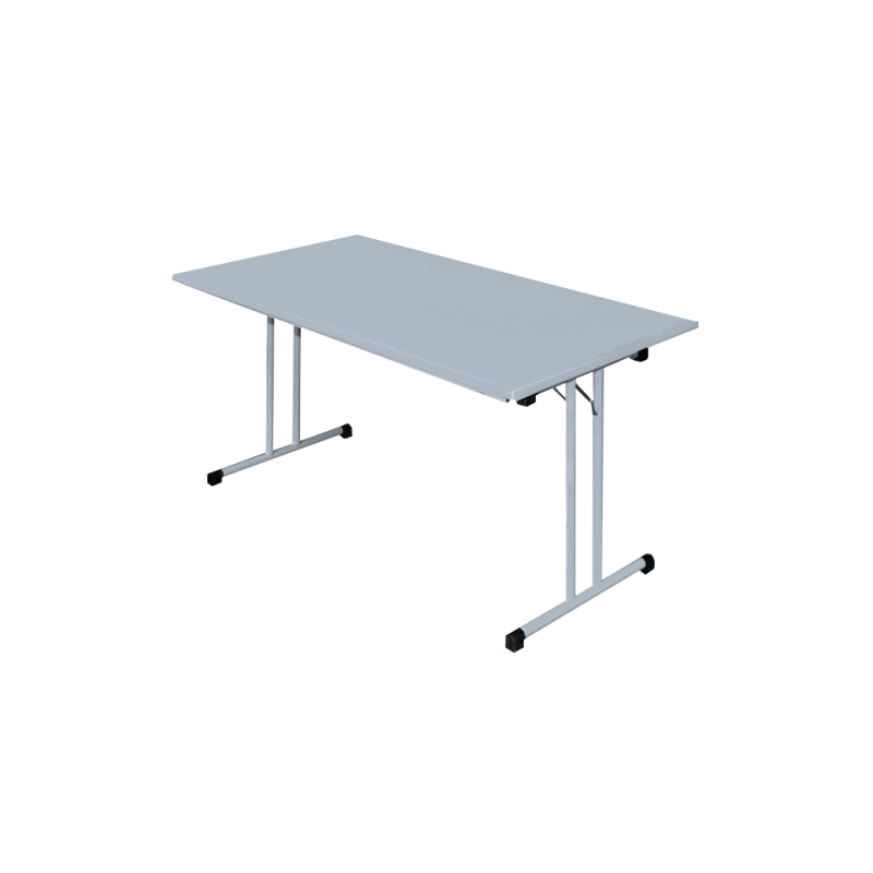 Table pliante piétement en T 740x1600x800mm