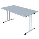 Table pliante piétement en T 740x1600x800mm