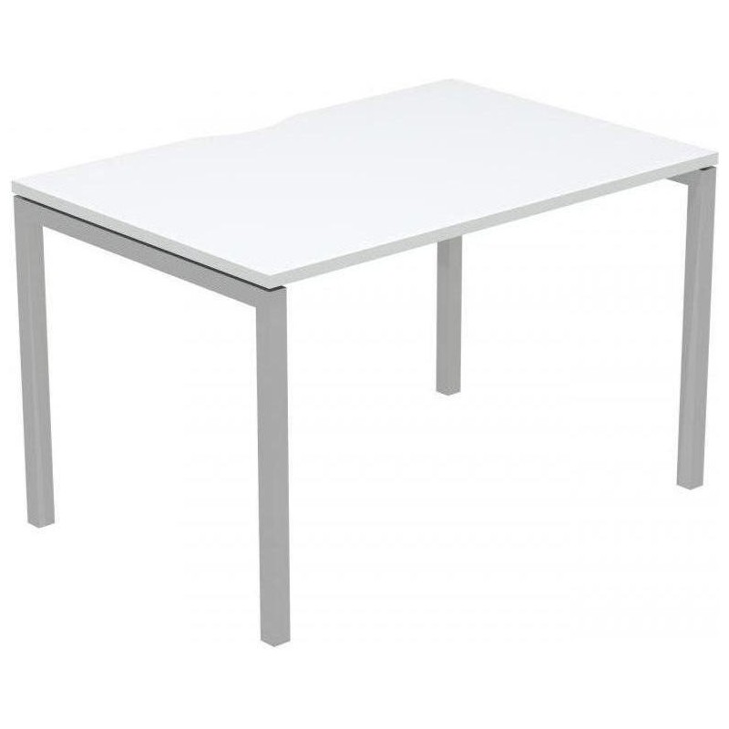 Table de bureau plateau 4 pieds 740x1600x800mm