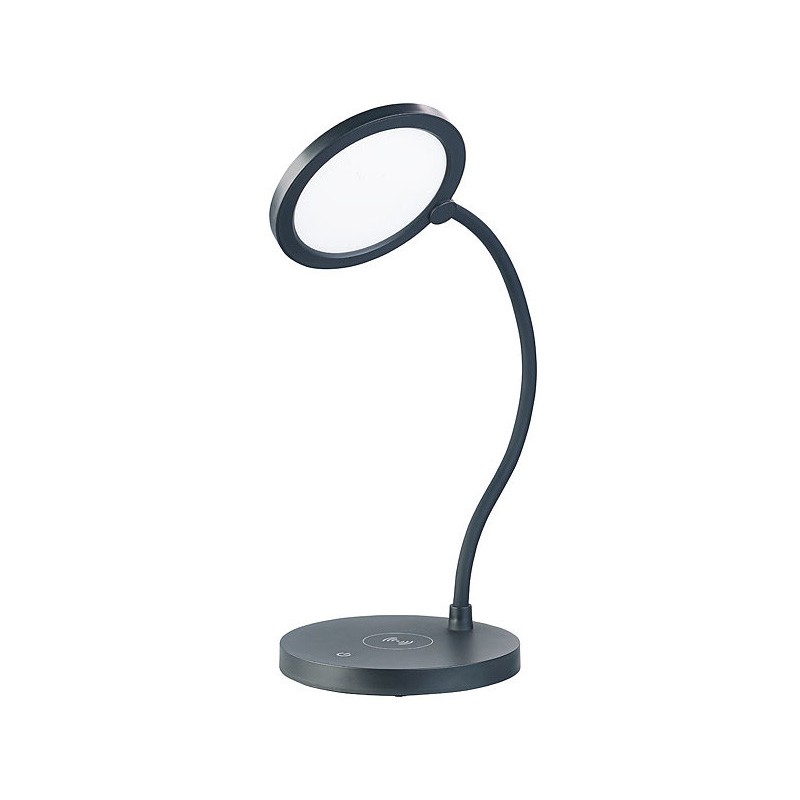 Lampe de bureau tactile LED variateur et chargeur smartphone