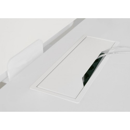 Trappe en métal pour bureau 27x317x119mm