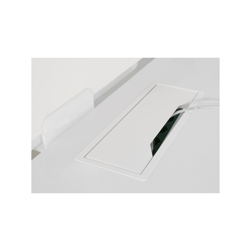 Trappe en métal pour bureau 27x317x119mm