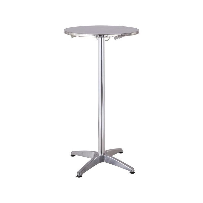 Table de cafétéria - Mange debout - table haute - guéridon réglable en hauteur