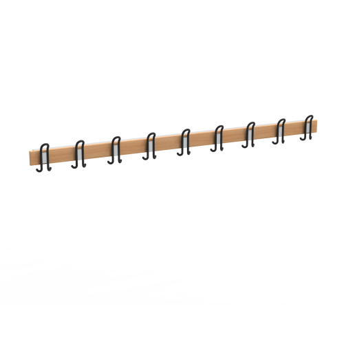 Porte-manteaux mural 72x2000x21mm
