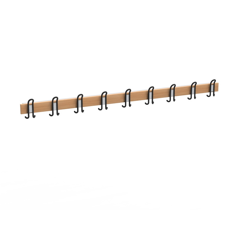 Porte-manteaux mural 72x2000x21mm