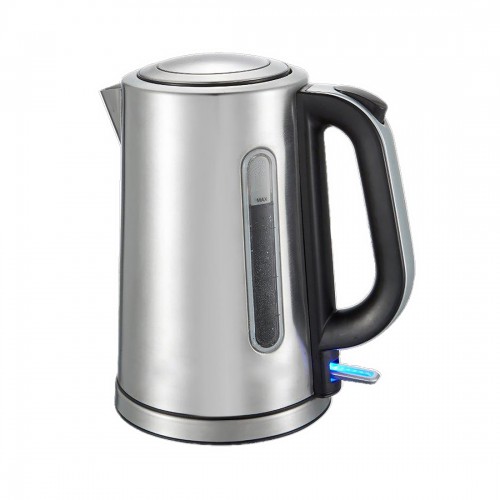 Bouilloire 1.7 L en métal chromé